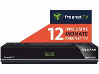 digiHD TT 6 IR DVB-T2/-C HDTV Receiver inkl. 12 Monate freenet TV schwarz