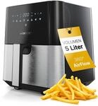 FR 3782 H Hei&szlig;luft-Fritteuse edelstahl/schwarz