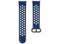 Sportarmband für Fitbit Versa3/Sense dunkelblau/grau