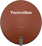SATMAN 850 Plus Satelliten-Reflektor inkl. LNB-Halteschelle ziegelrot