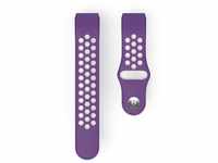 Sportarmband für Fitbit Charge 3/4 grau/lila