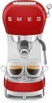 ECF02RDEU Siebtr&auml;germaschine rot, 15 bar, 1,1 l