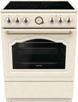 GECS6B70CLI Elektroherd mit Glaskeramikfeld hellbeige