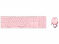9850M (DE) Kabelloses Tastatur-Set rosa