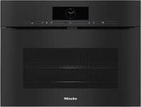 H 7840 BMX Backofen mit Mikrowellenfunktion obsidianschwarz