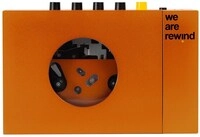 Serge Kassettenspieler-/Rekorder mit Bluetooth orange