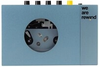 Kurt Kassettenspieler-/Rekorder mit Bluetooth blau