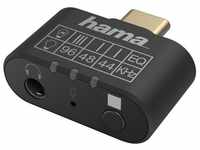 Audio-Adapter USB-C-Stecker>3,5-mm-Klinke-Buchse schwarz