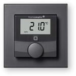 Wandthermostat mit Schaltausgang f&uuml;r Markenschalter anthrazit