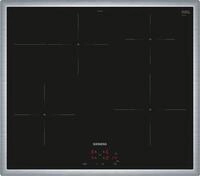 EI645CFB6E Glaskeramik-Induktions-Kochfeld edelstahl