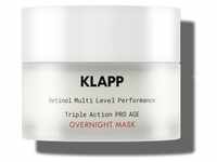 Klapp RESIST AGING Retinol Triple Action PRO AGE Overnight Mask 50 ml