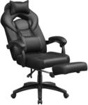 SONGMICS Gaming-Stuhl, B&uuml;rostuhl, h&ouml;henverstellbar, Home-Office