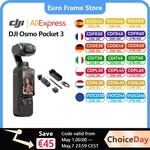 DJI Osmo Pocket 3 Leistungsstarker 1-Zoll-Sensor 4K/120fps 2-Zoll drehbarer