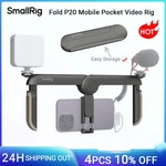 SmallRig Fold P20 Mobiles Pocket-Video-Rig f&uuml;r Mobiltelefone mit 65&ndash;80 mm