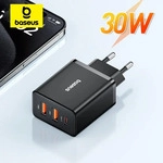 Baseus 30 W USB-Ladeger&auml;t QC PD3.0 Typ C PD Schnellladung Schnellladeger&auml;t f&uuml;r