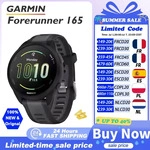 GARMIN Forerunner 165 Garmin-Uhr mit Pulsox-Sensor, Stress-Tracking,