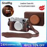 SmallRig X100VI Ledertasche-Set f&uuml;r FUJIFILM X100VI, inklusive Leder-Halbetui,
