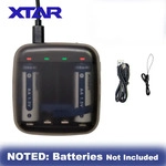 XTAR 1,5 V Akku-Ladeger&auml;t BC4 wiederaufladbarer Li-Ionen-Akku 1,2 V Ni-MH AA