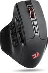 Redragon M811 PRO Kabellose MMO-Gaming-Maus, RGB-Gamer-Maus mit 15 programmierbaren