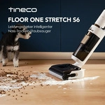 Tineco Floor One Stretch S6 Nass Trockensauger, 180&deg;-Flachdesign Saugwischer...
