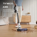 Tineco A30S Akku Staubsauger, Kabelloser Stabstaubsauger 160W 20000pa 60 Min
