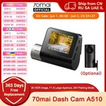 Globale Version Neue 70mai Dash Cam A510 1944P 3K Bild HDR GPS ADAS 140FOV 24H