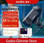 Godox AD600Pro II 600W, kompatibel mit Canon, Nikon, Sony, Olympus, kabelloser