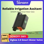 SONOFF SWV Zigbee Smart Water Valve IP55 Automatische Bew&auml;sserung Einfache