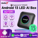 Android 13 CarlinKit CarPlay AI Box Qualcomm SM6225 Wireless CarPlay Android Auto