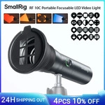 SmallRig RF 10C RGB LED-Fotografie-Taschenlampe, 7500 mAh gemustertes Umgebungslicht