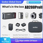 Godox 200W AD200PRO II AD200PROII Taschenblitz Drahtloser Kamerablitz TTL HSS 2.4G