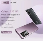 Android-Smartphone Cubot A10, 12 GB RAM (4 GB + 8 GB), 128 GB ROM, Octa-Core, 6,56