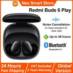 Xiaomi Redmi Buds 6-Play-Funk-Bluetooth-Kopfh&ouml;rer, KI-Rauschunterdr&uuml;ckung,