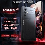 CUBOT MAX 5, Android-Smartphone 5G, Dimensity 8200 4nm, 6,95 Zoll 144Hz