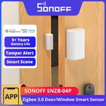1-2 St&uuml;ck SONOFF SNZB-04P Zigbee 3.0 T&uuml;r- und Fenstersensor mit Manipulationsalarm,