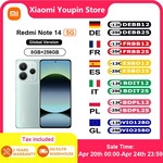 (Only Coral Green Available) Global Version Xiaomi Redmi Note 14 5G 6.67'' AMOLED
