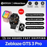 Neue Zeblaze GTS 3 Pro Smartwatch mit Sprachanruf, extrem gro&szlig;er