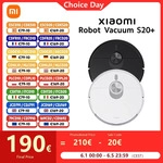 Xiaomi Robot Vacuum S20+, bis zu 170 Minuten Reinigung, leistungsstark, 6000 Pa,