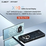 CUBOT X90, Smartphone Android 14, 6,67-Zoll-AMOLED-Curved-120-Hz-Display, 32 GB RAM