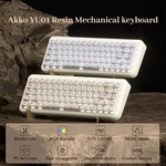 Akko YU01 Harz-Mechanische Tastatur-Unterst&uuml;tzung VIA 65 %
