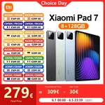 Xiaomi Pad 7 Tablet 8GB 128GB L&ouml;wenmaul 7 Gen 3 11.2 ''3,2 k 144Hz Bildschirm
