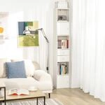 SoBuy STR10-W B&uuml;cherregal mit Schubladen B&uuml;cherschrank Standregal