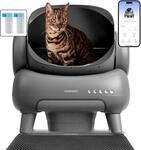 Neakasa Oben offene Katzenklo selbstreinigend Katzentoilette, Gro&szlig;e