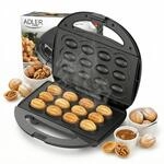 Erdnuss-Keks-Toaster, 12 St&uuml;ck, 1200 W, antihaftbeschichtet, 6 Kekse in ca. 2