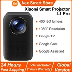 Xiaomi Smart Projektor L1 Pro, Google TV 400 ISO-Lumen, 1080p physische Aufl&ouml;sung,
