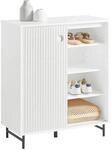 SoBuy FSB62-W Schuhschrank K&uuml;chenschrank Sideboard mit Schiebet&uuml;ren Kommode Schrank