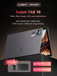 Cubot TAB 70, 2025 Neues Tablet Android 14, Octa-Core, 16 GB RAM (6 GB + 10 GB), 128