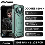 Globe Version DOOGEE S200 X 5G Robustes Telefon 6,72 Zoll Abmessung 7050 1,32 Zoll