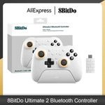 8BitDo Ultimate 2 Bluetooth-Controller, kabelloses Gamepad f&uuml;r Nintendo Switch und