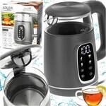 Glas-Wasserkocher mit Temperaturregelung, 1,7 L, bis zu 100 &deg;C &deg; C, 2200 W,